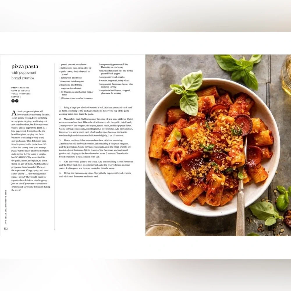 Half Baked Harvest Every Day Tieghan Gerard Cookbook